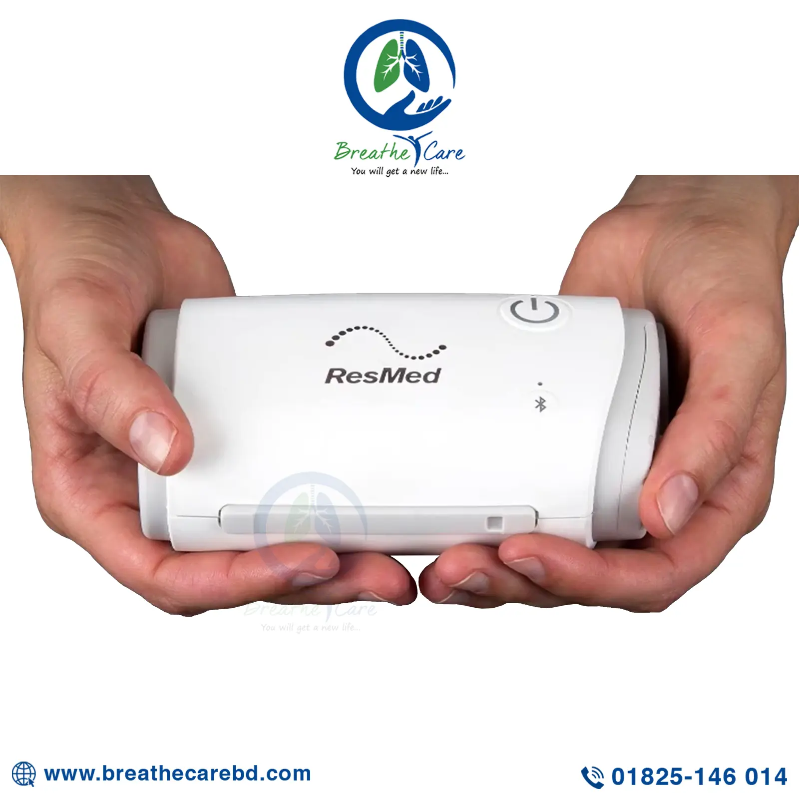 ResMed AutoSet Travel Portable Auto CPAP Machine